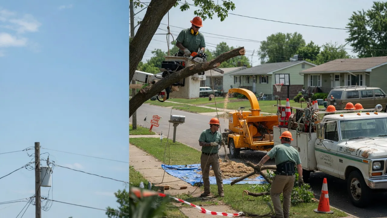 Tree Stabilization in Bosworth, MO